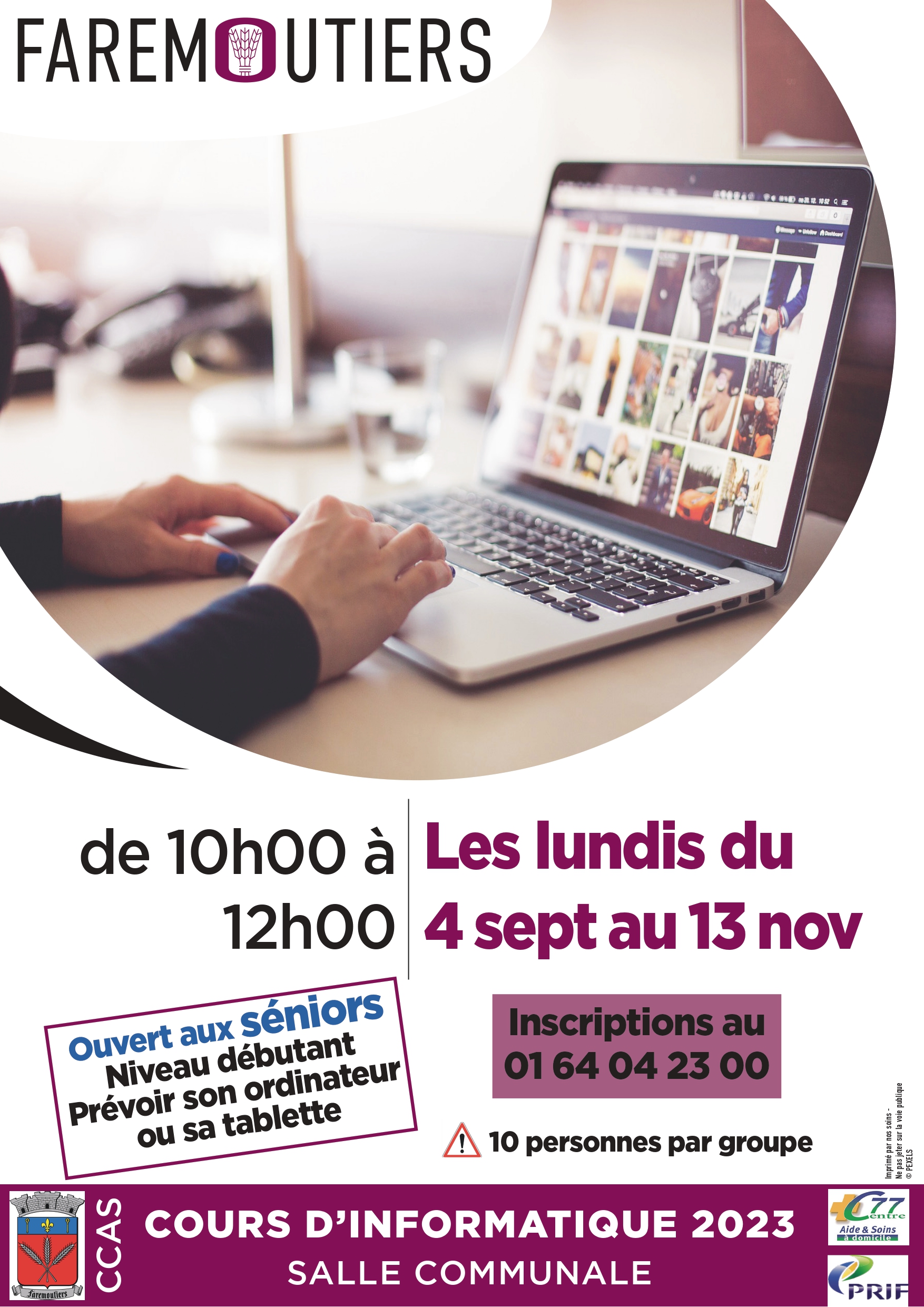 Cours (formation) informatique senior et débutant à votre domicile